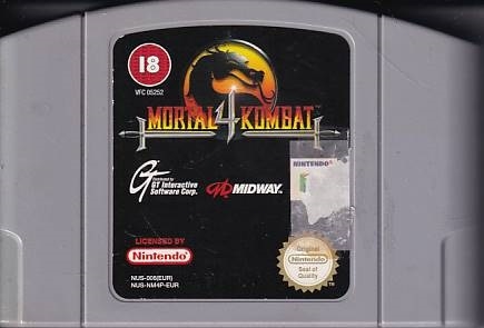 Mortal Kombat 4 - Nintendo 64 spil (B Grade) (Genbrug)